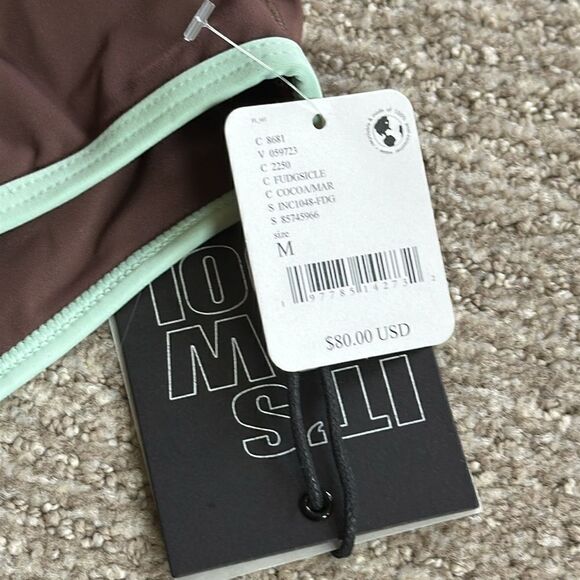 🆕 Free People x It’s Now Cool The Contour Duo Shortie Bikini Shorts Bottoms M - Picture 3 of 8